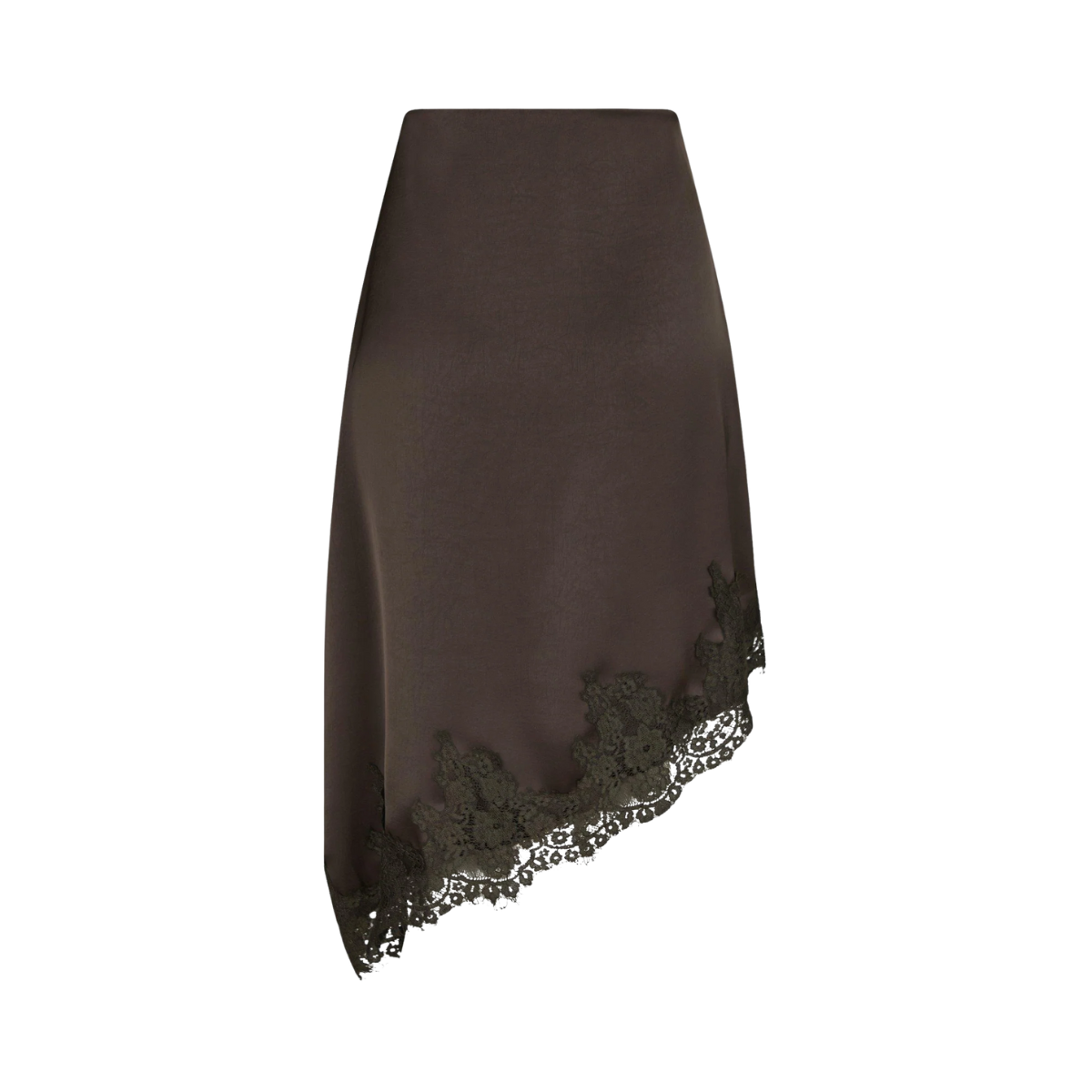 Fiora Lace Skirt - Dark Brown