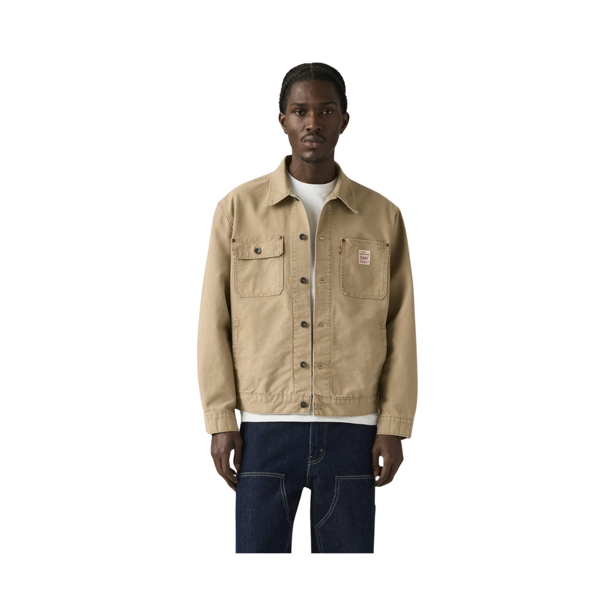 Sunrise Trucker Jacket - Tiger'S Eye Beige
