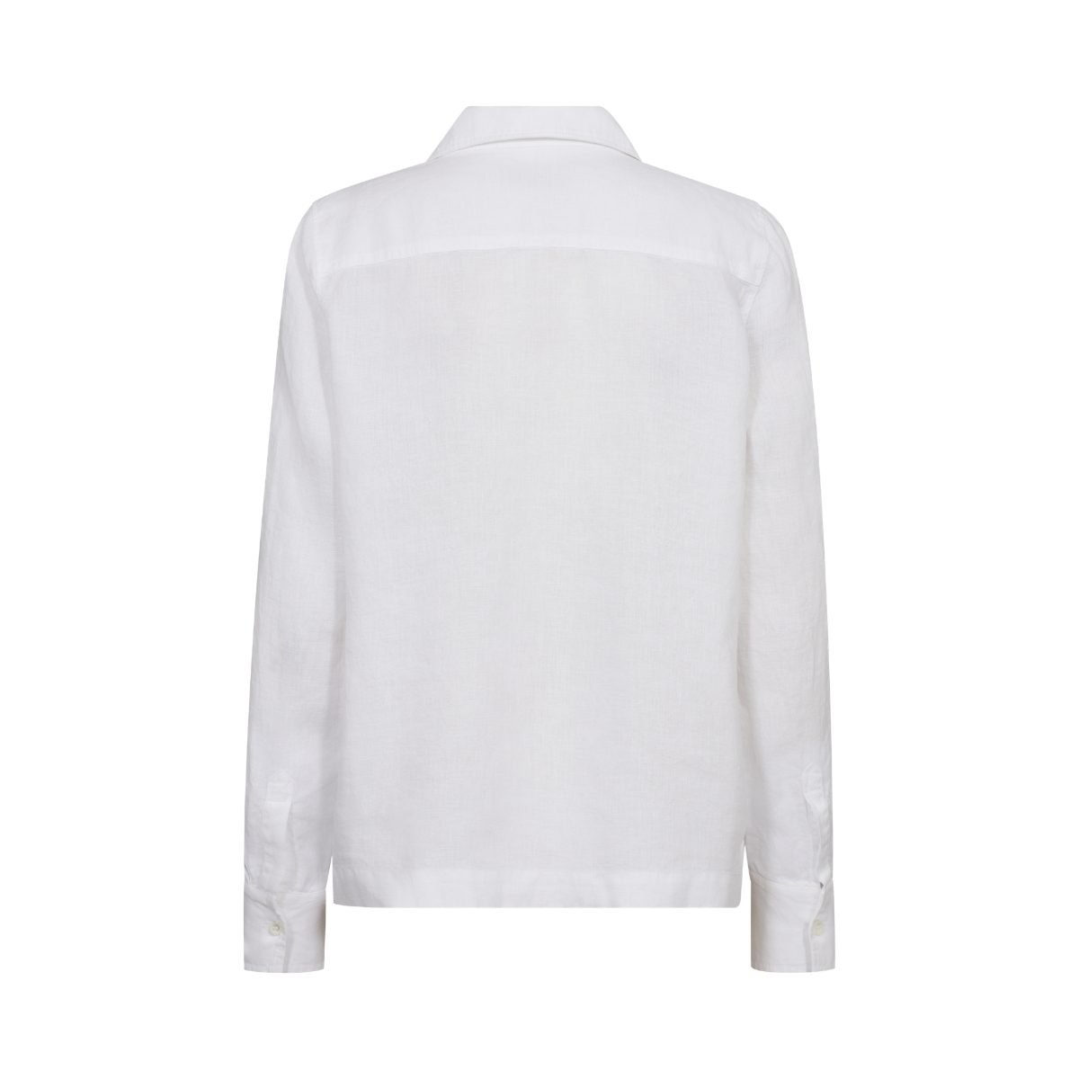 MMEnna Linen Pocket Blouse - White