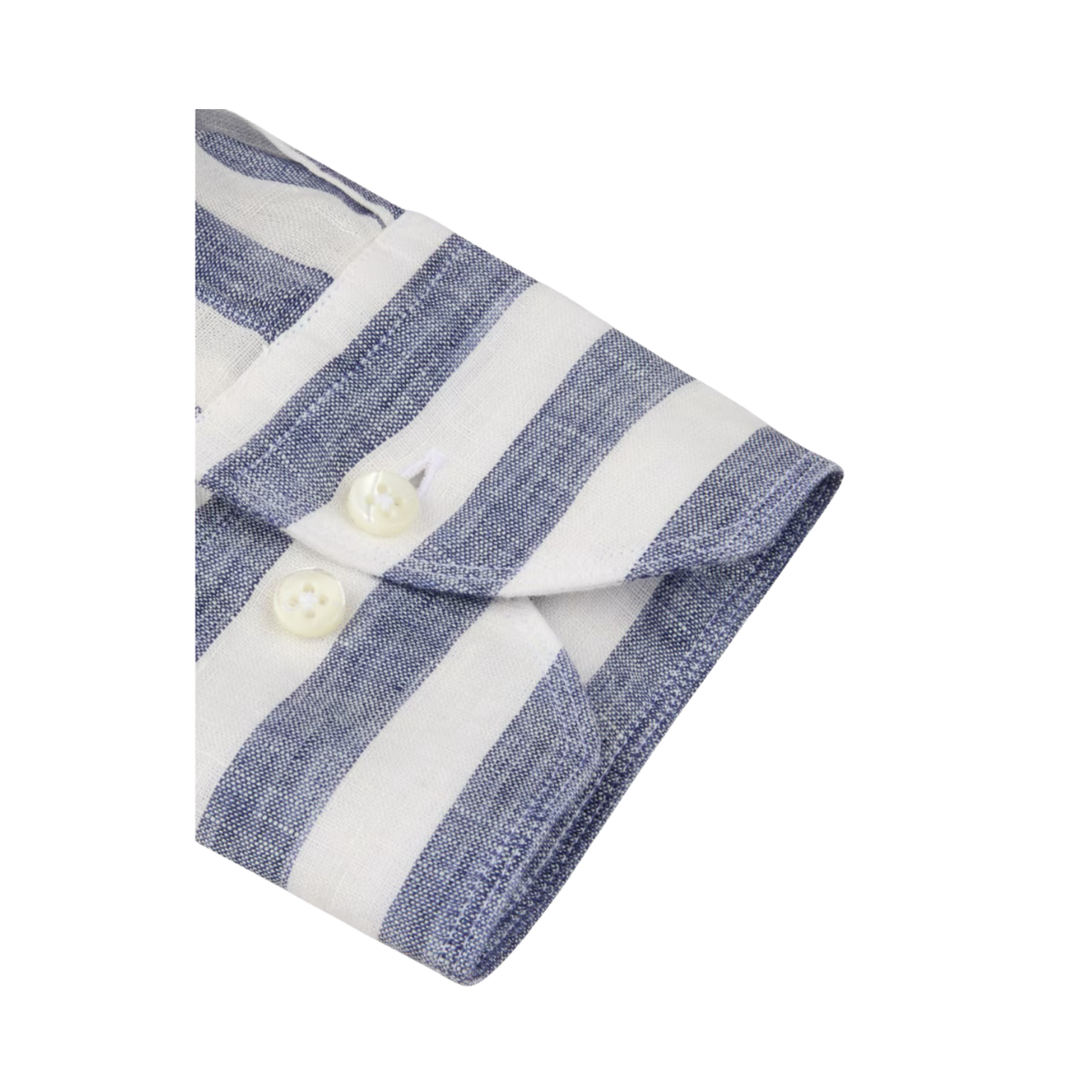 Regular C72 RC cuff Casual - Navy stripe