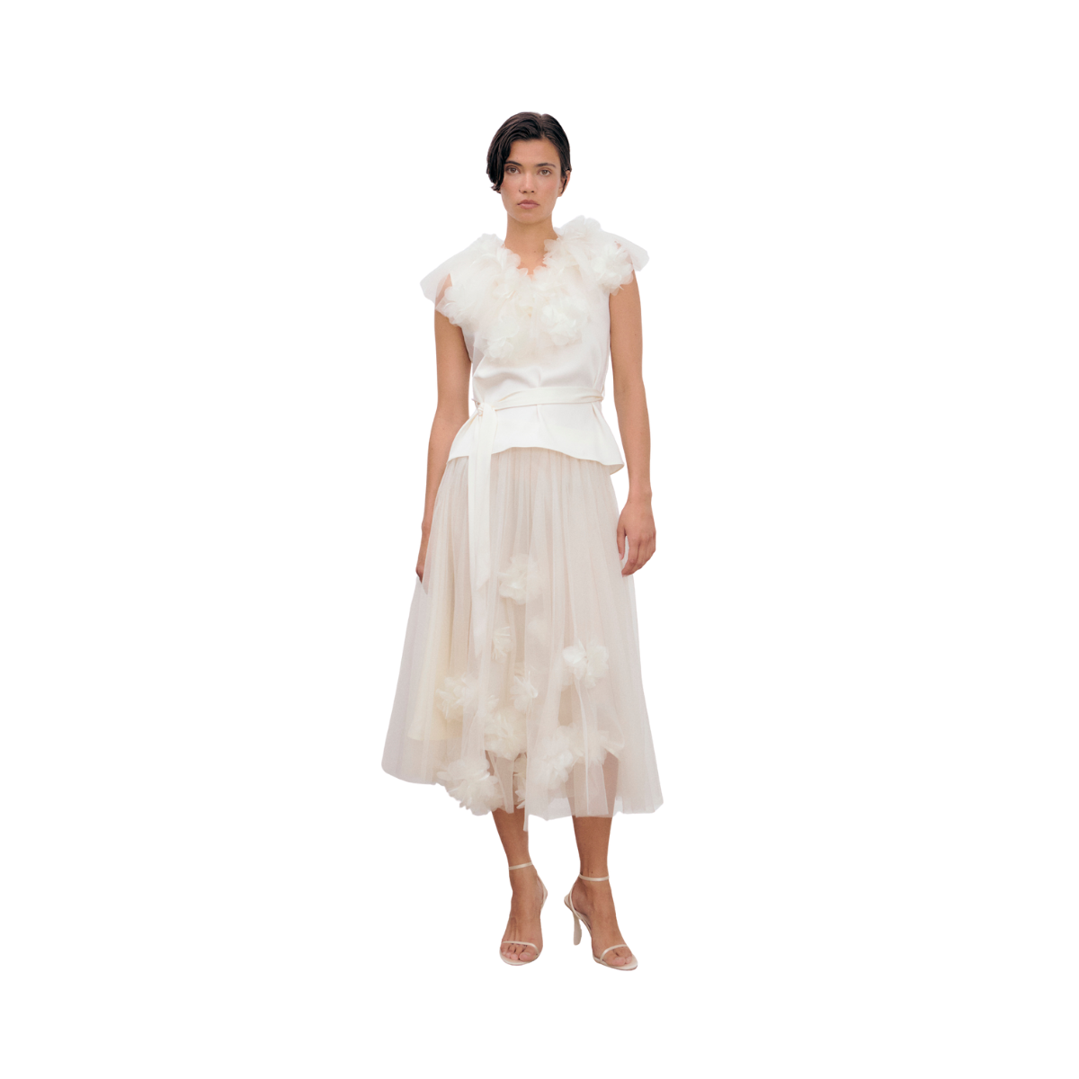 Viola Top - CREAM WHITE