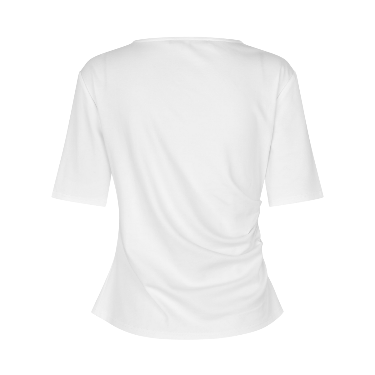 Ulina Drape Tee - 1001 White