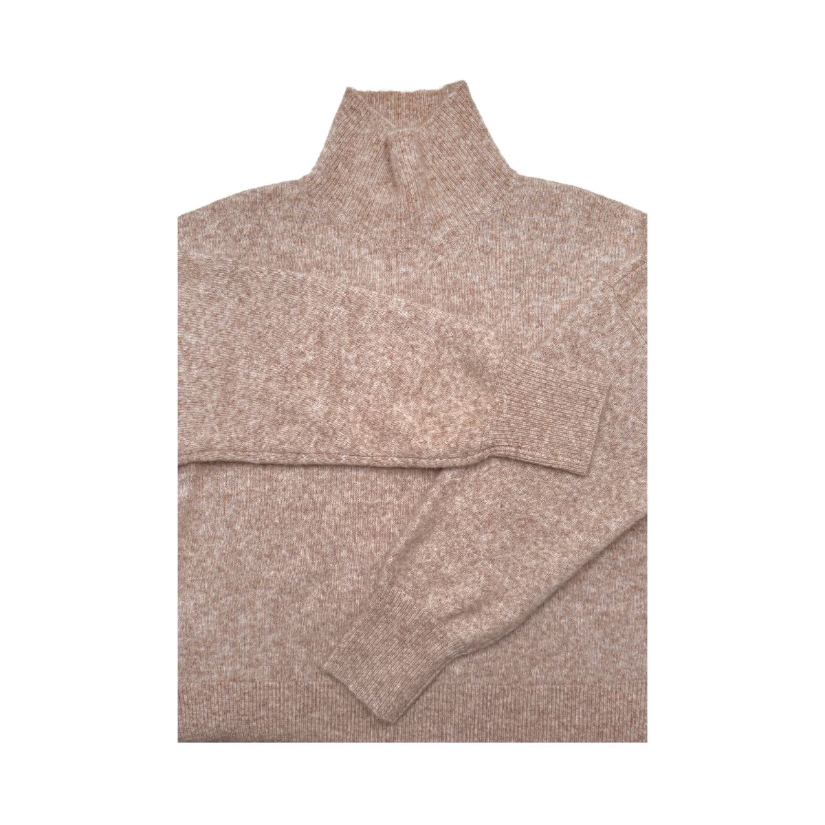 Frida Mock Neck - Beige