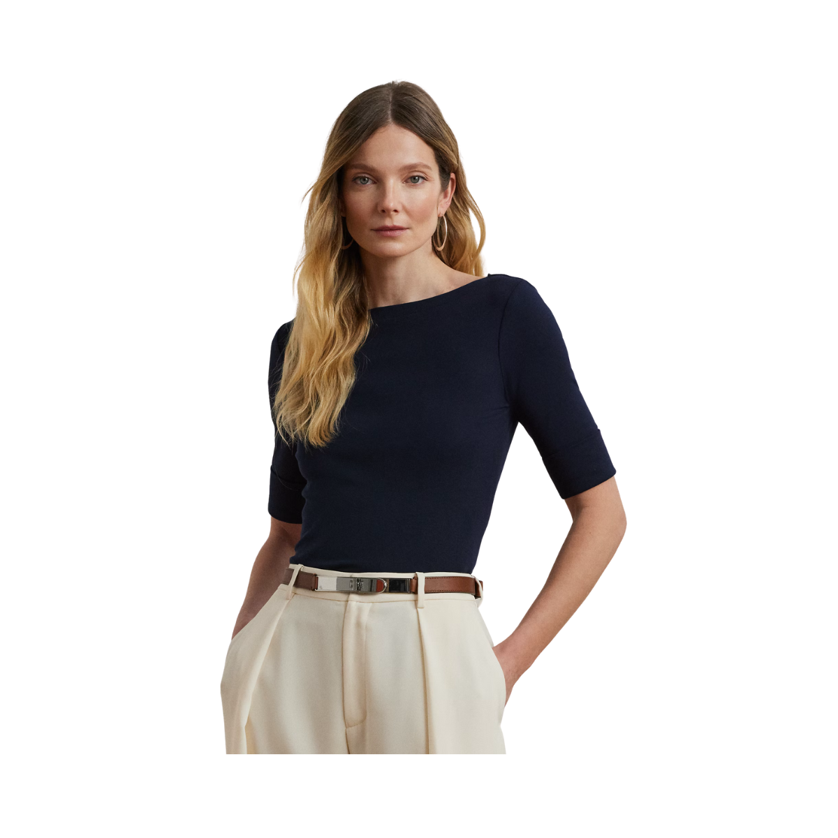 Judy Elbow Sleeve - Navy