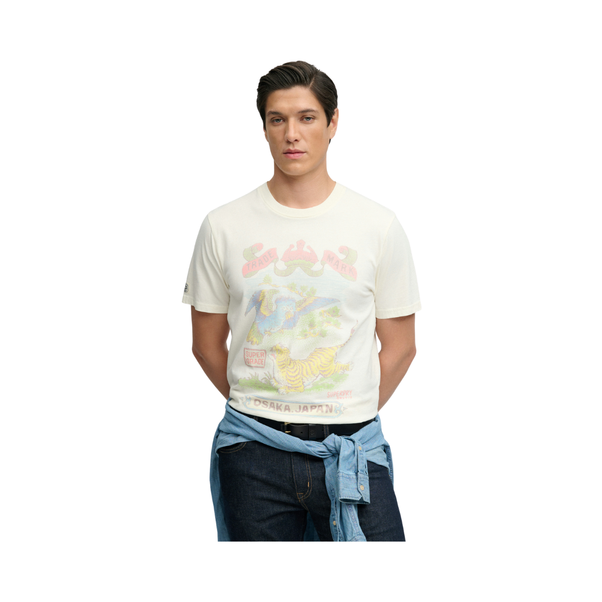 Tokyo Relaxed Tee - Cream