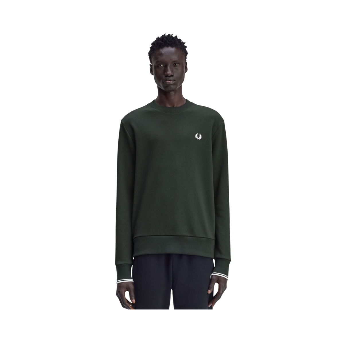 Crew Neck Sweatshirt - Nightgreen