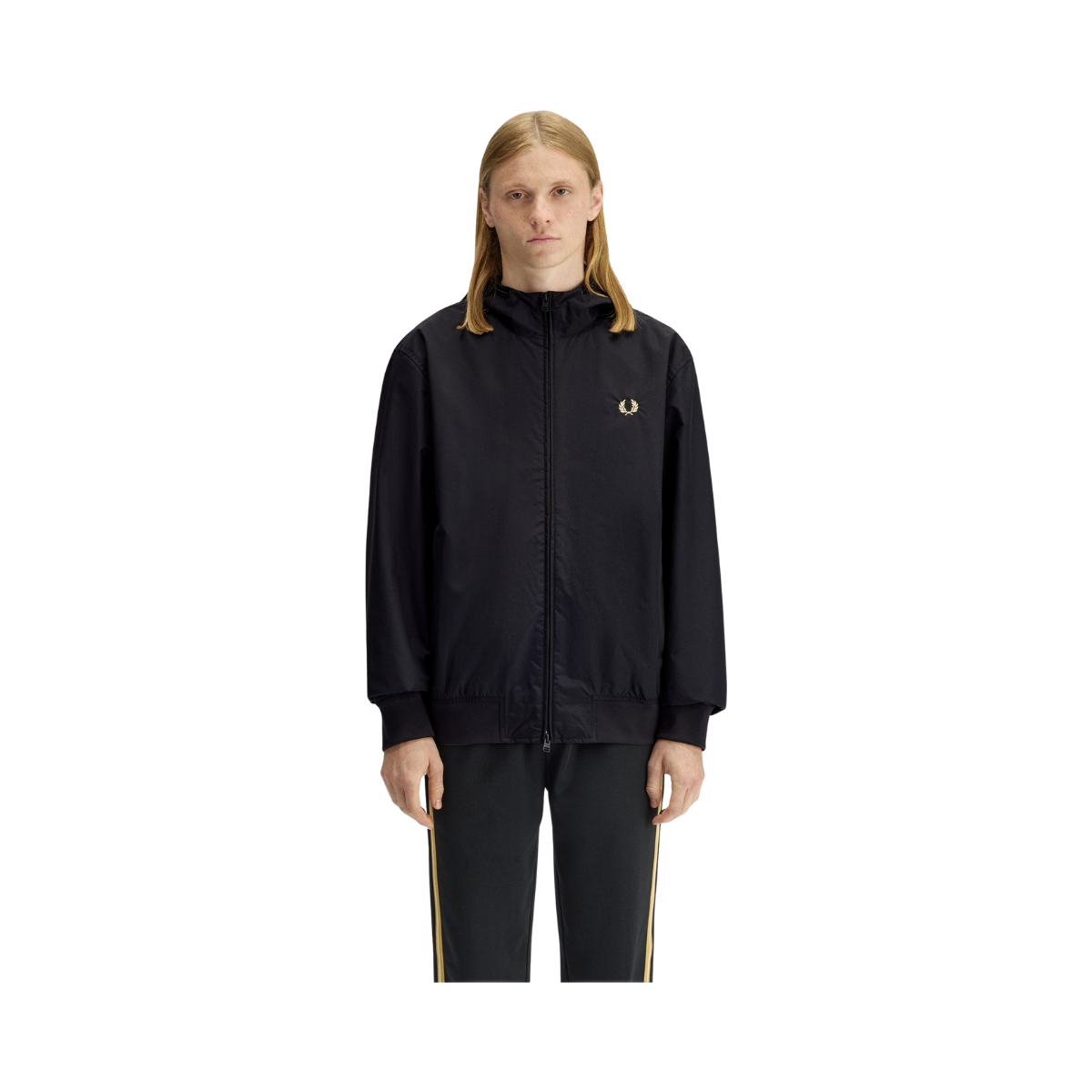 Hooded Brentham Jacket - Black