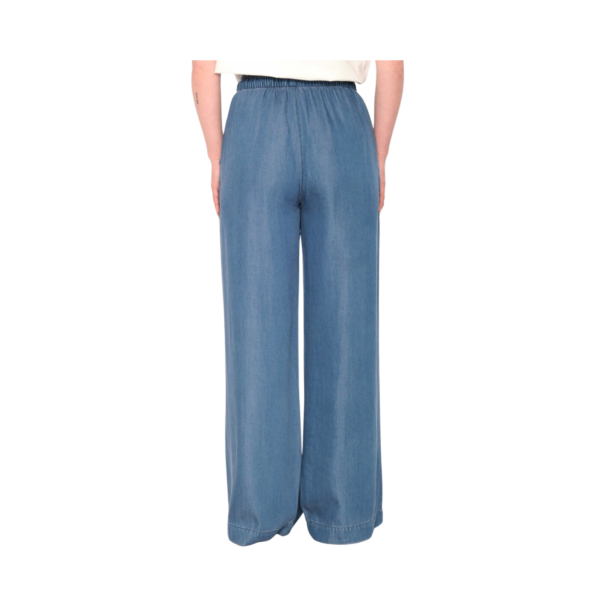 Scarlett Pant - Medium Wash Blue Denim