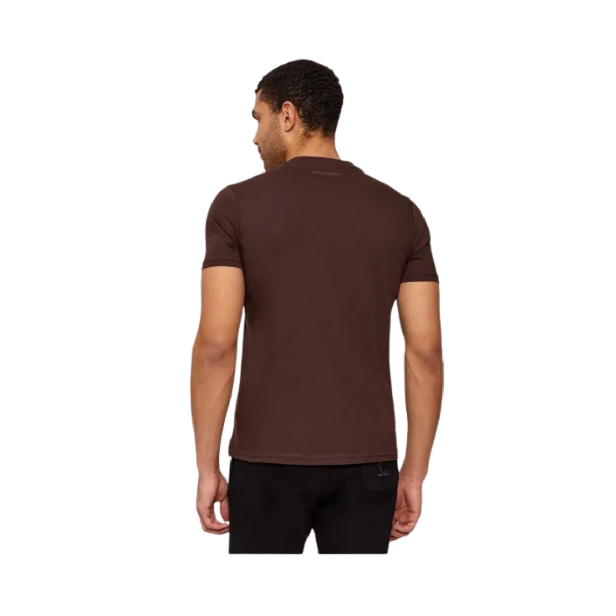 T-Shirt Crewneck - 490 Blackbrown