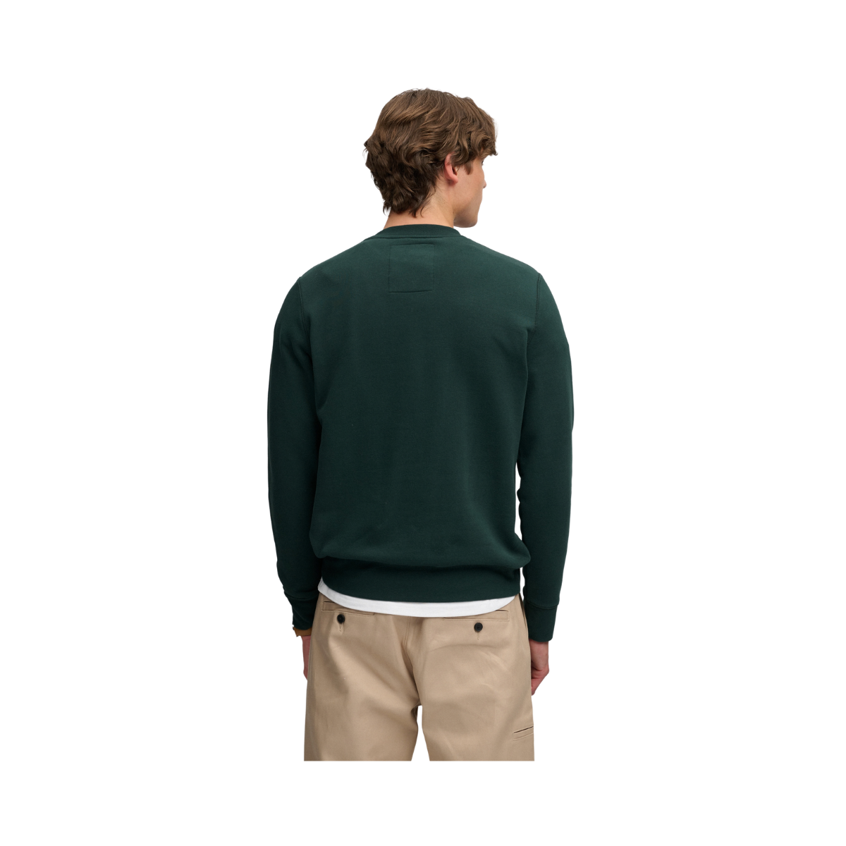 Athletic Applique Relaxed Crew - 27E Enamel Green
