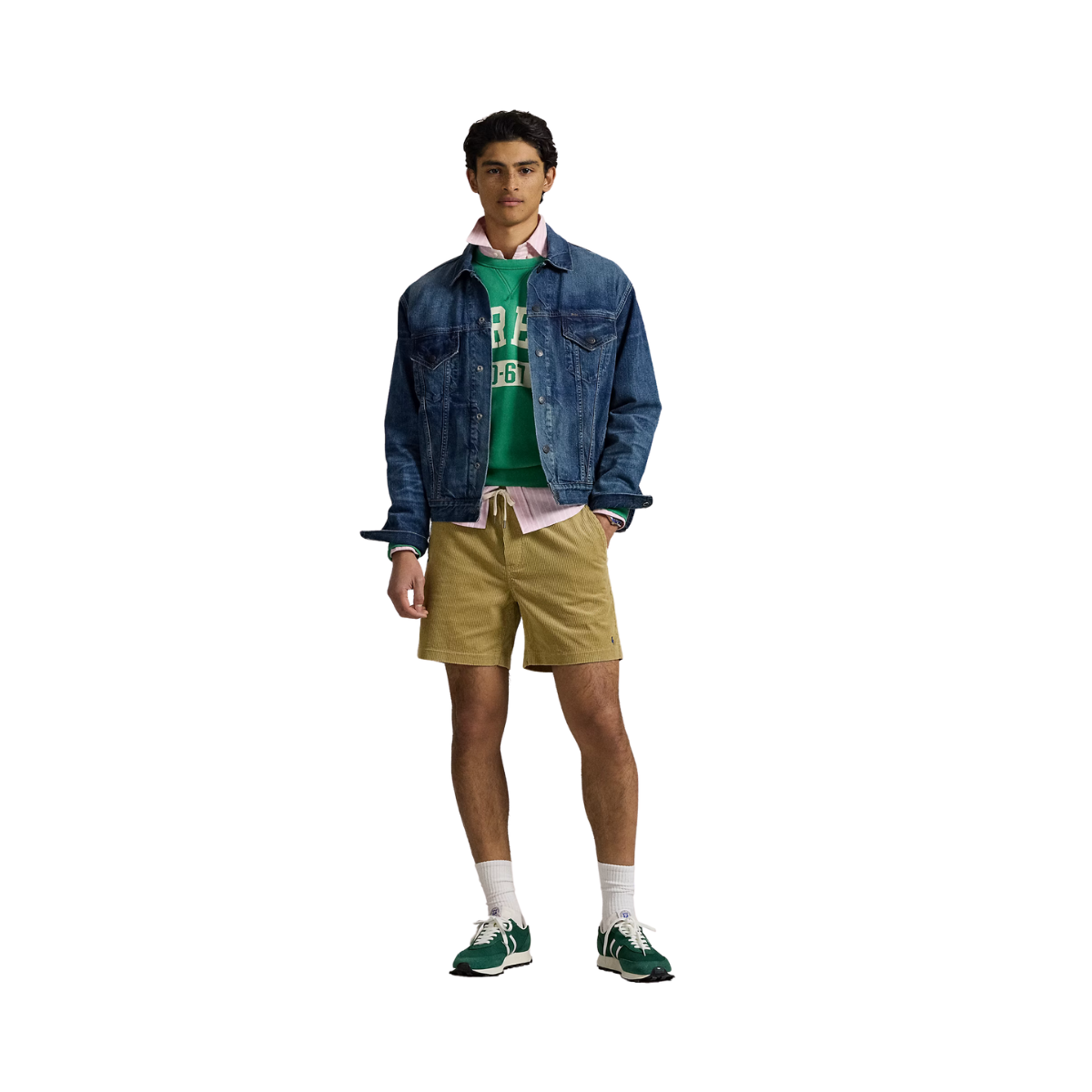 Cordyroy Prepster Shorts - Coastal Beige