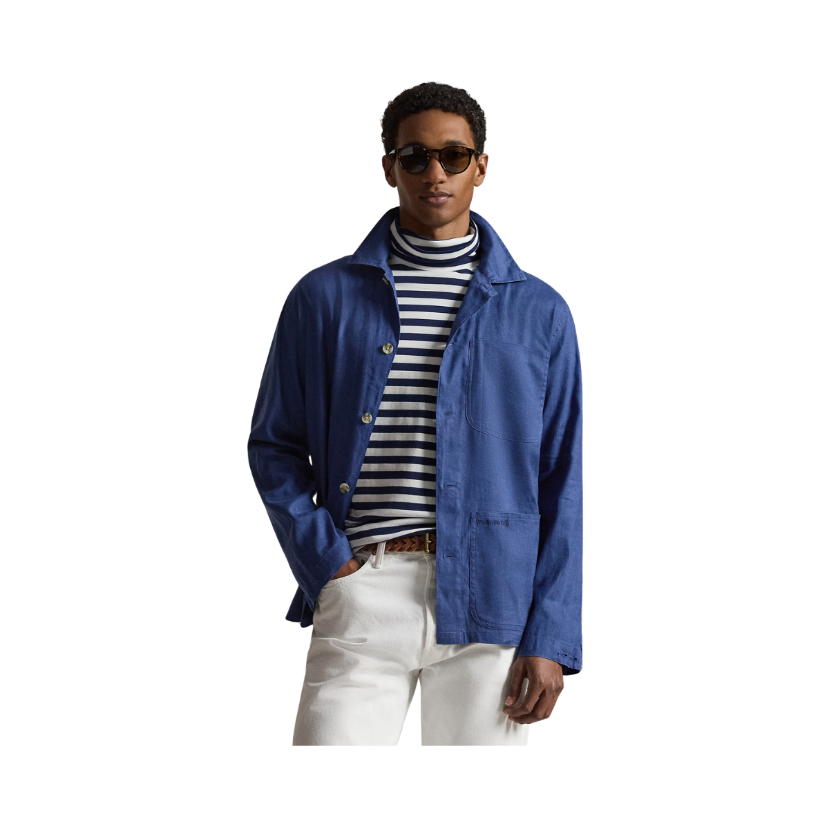 Woven Sport Shirt - Annapolis Blue