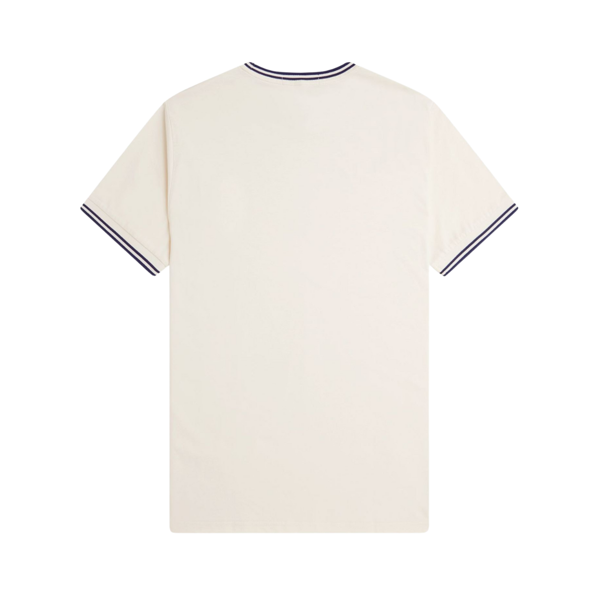 Twin Tipped T-Shirt - Ecru/Tennis Blue