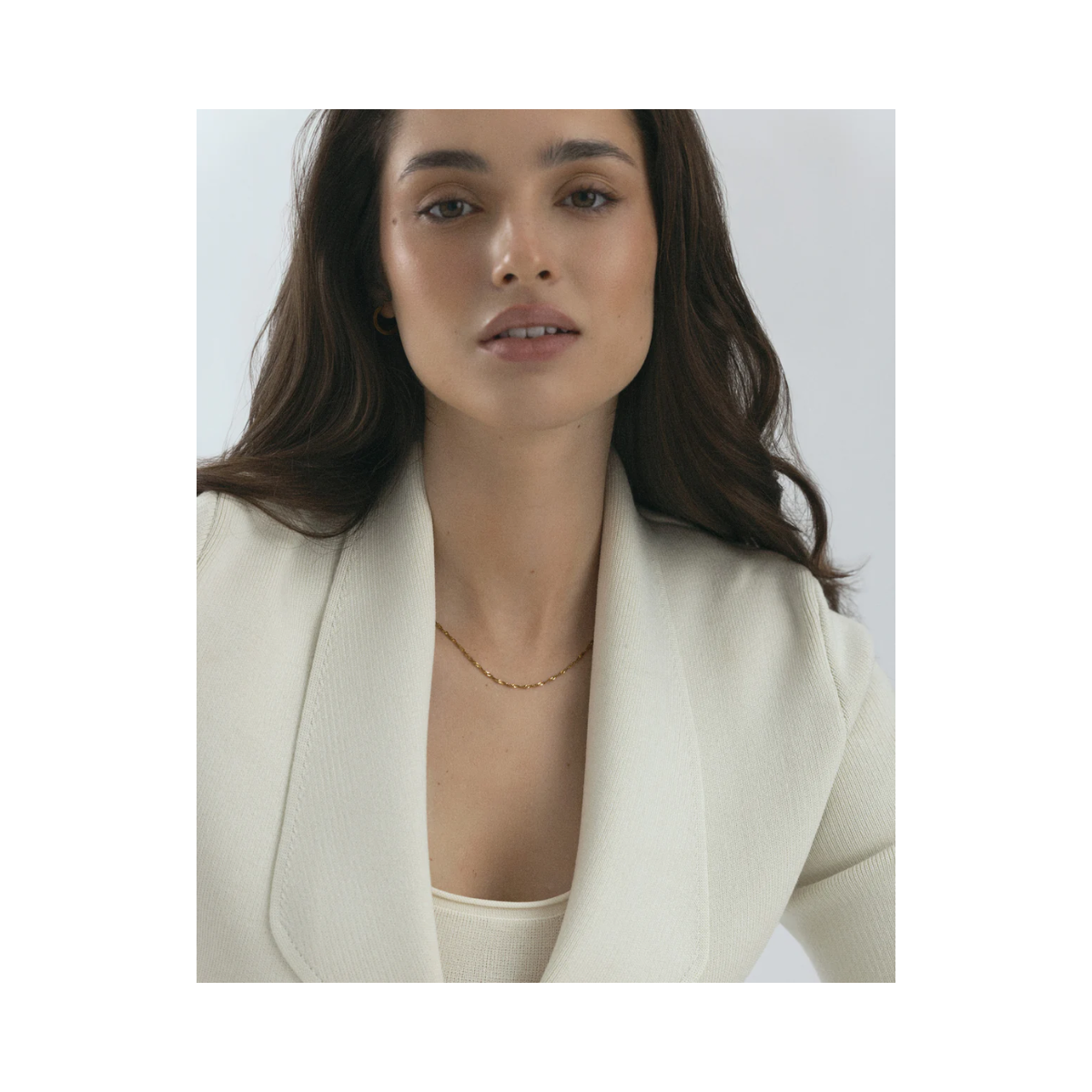 Twirl Gold Necklace - Gold