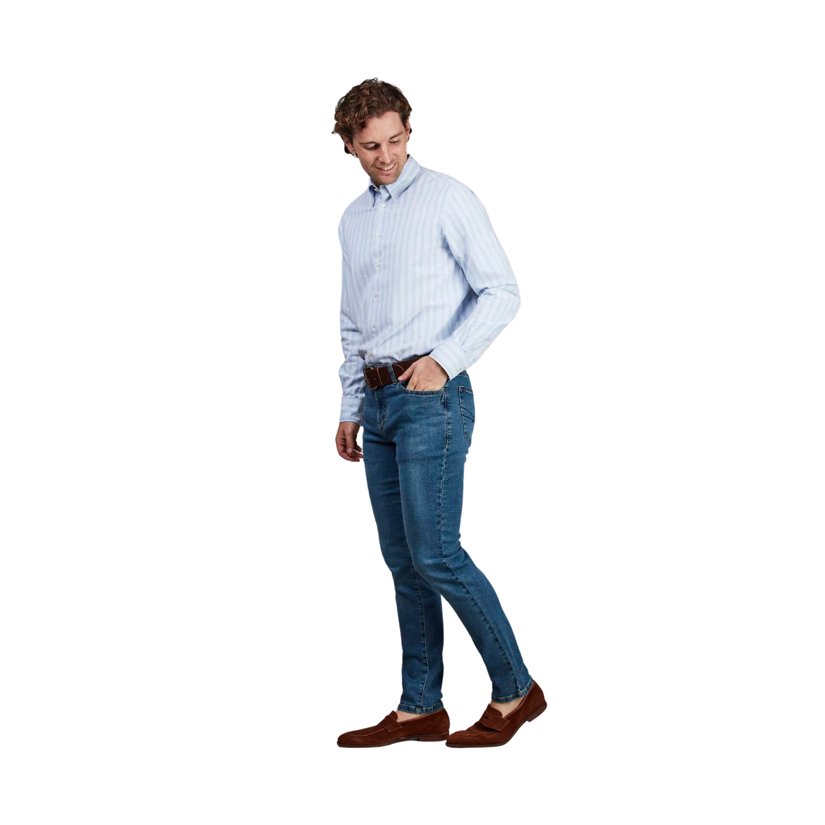 5-PKT CAPE TOWN SILK TOUCH - 41 LT BLUE 41
