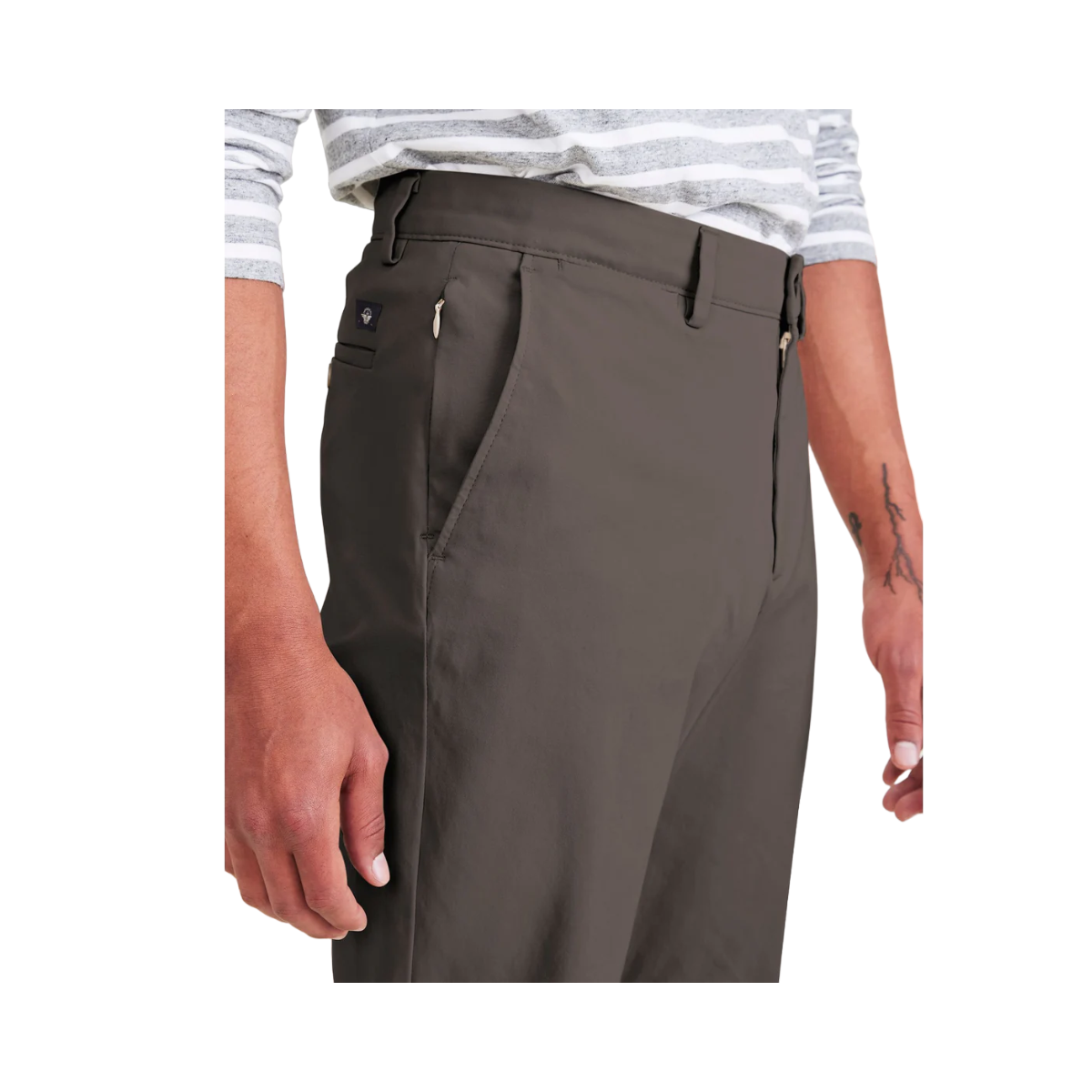 Crafted Khaki Slim - KHAKI GREEN