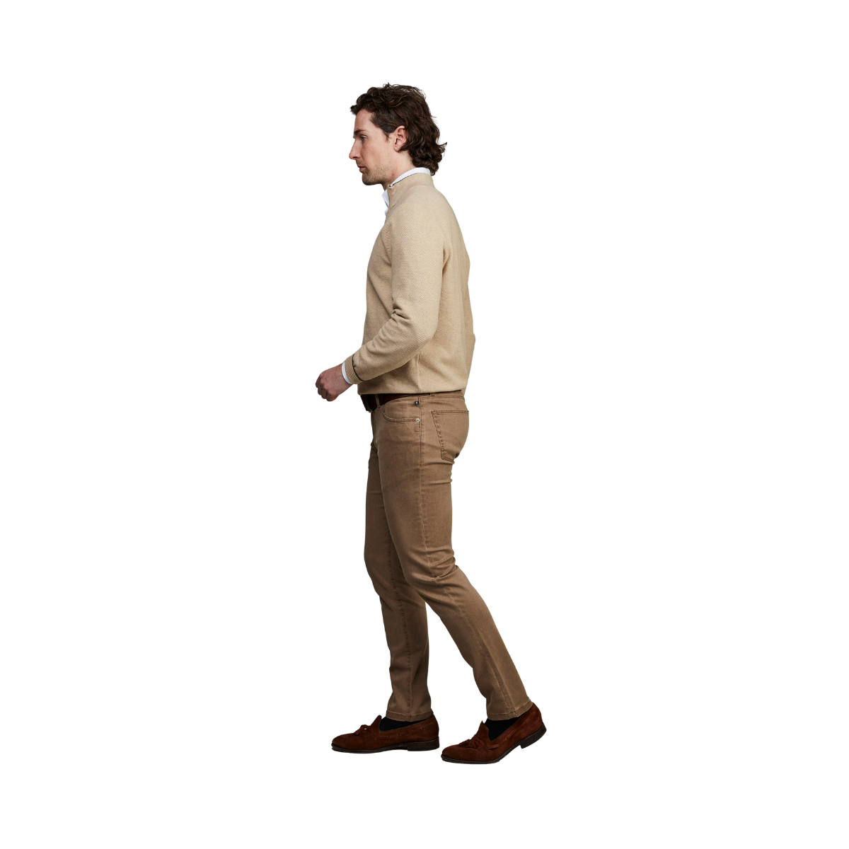 5-Pkt Silk Touch Okado - Light Brown
