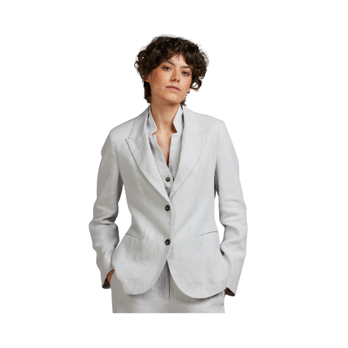 Linnea Blazer - Light Grey