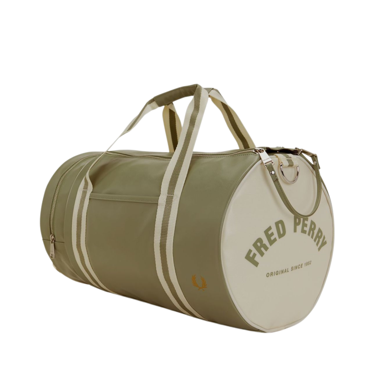 Classic Barrel Bag - Olive Mint