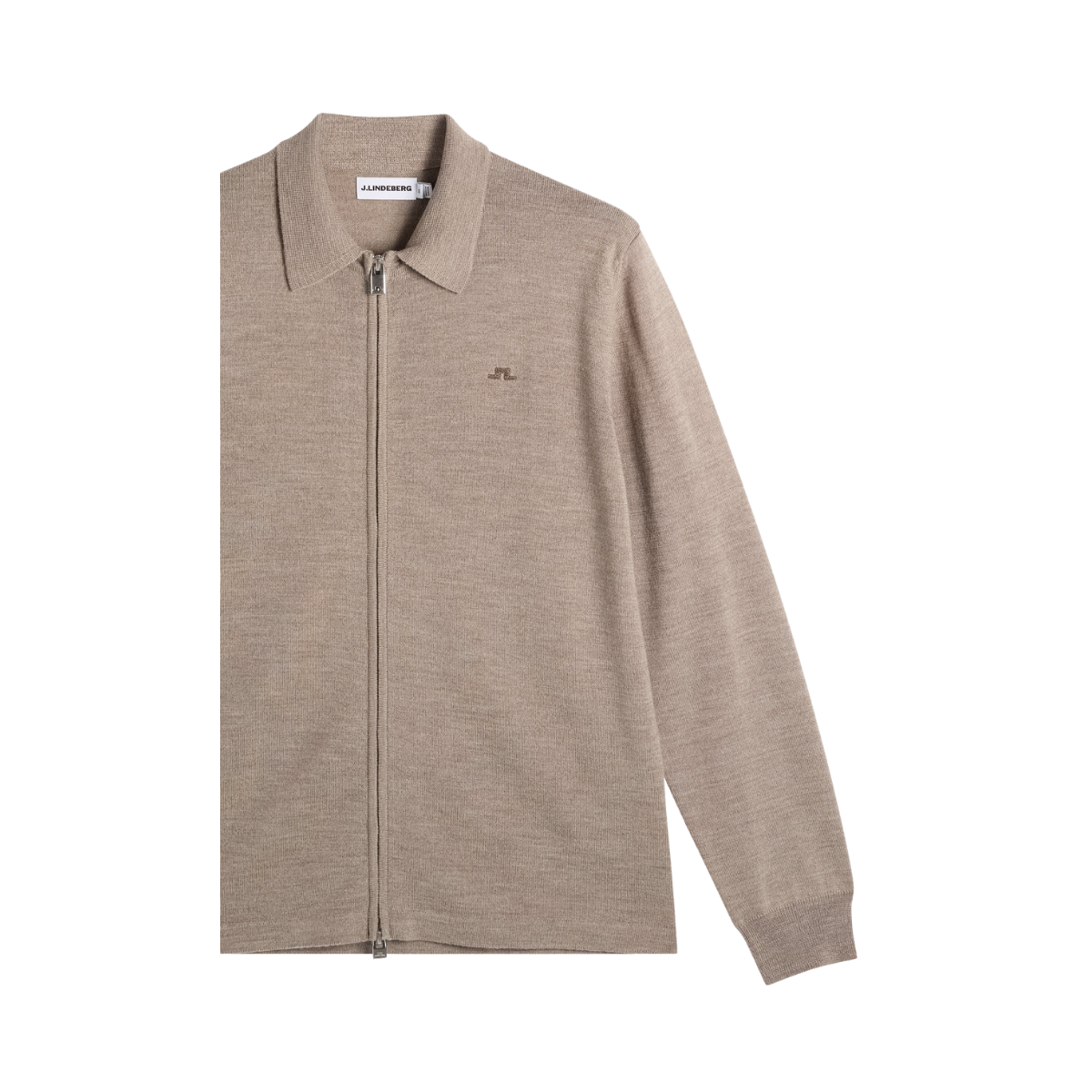 Kaleb Merino Cardigan - Brindle Melange