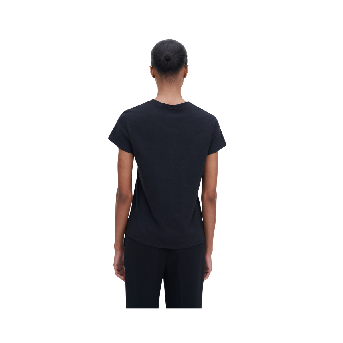 Soft Cotton Tee - Black