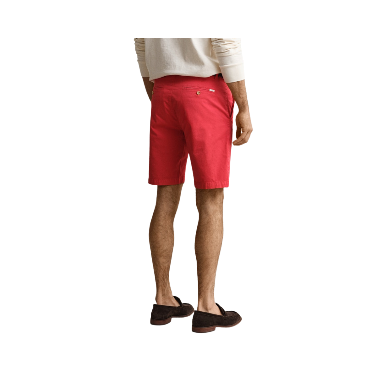 Sunfaded Chino Shorts - Rose Red