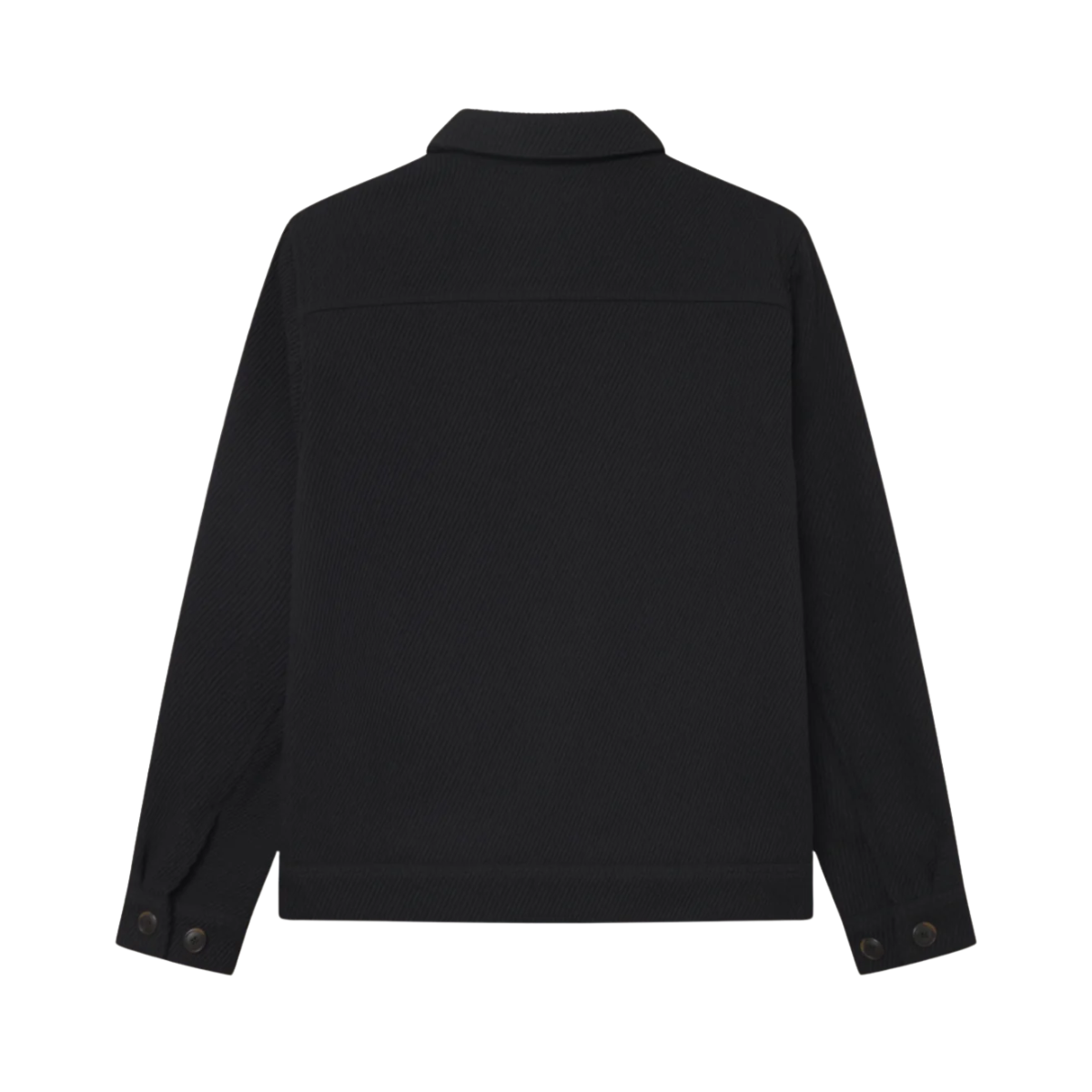Nash Twill Wool Jacket - Black