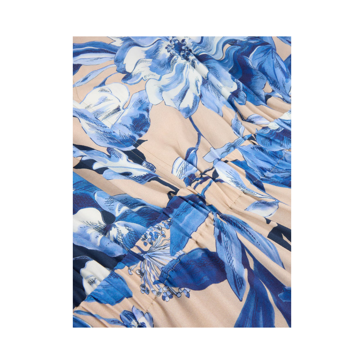 Leonora Dress - 151 Blue Pattern