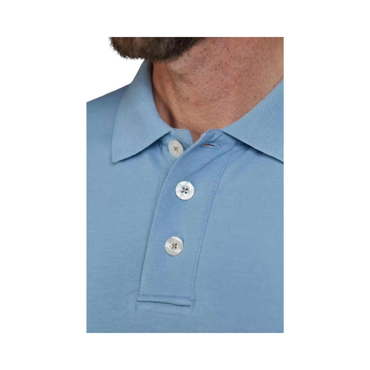 Rough Style Polo - Blue