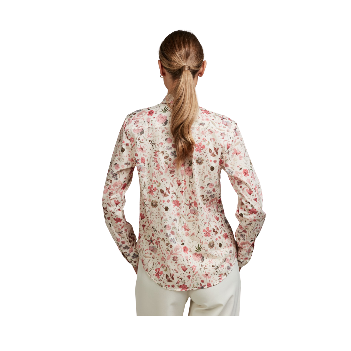 Siri Shirt - Light pink pattern