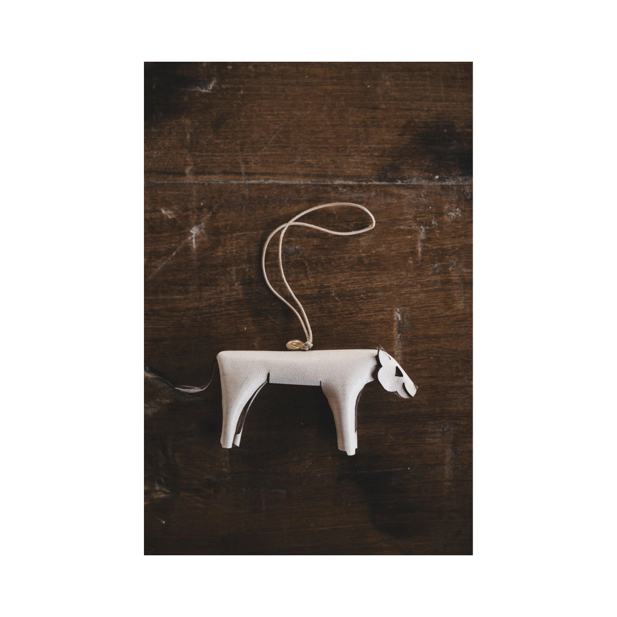 Ornament Lion Julgransdekoration - BEIGE