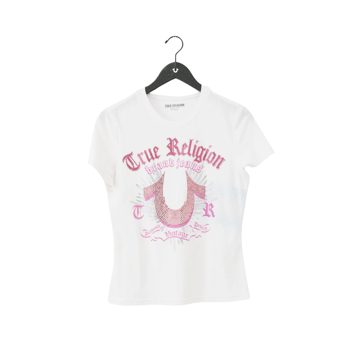 Crystal Hs Crew Neck Tee - Optic White