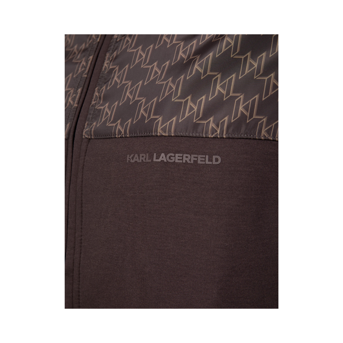 Sweat Zip Jacket - Blackbrown