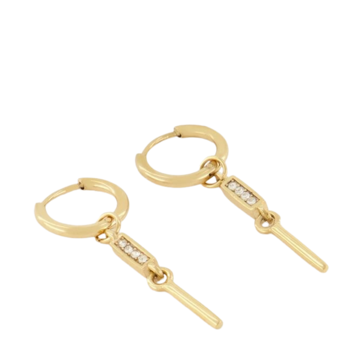 Earrings Stones 7 - 1200 Gold