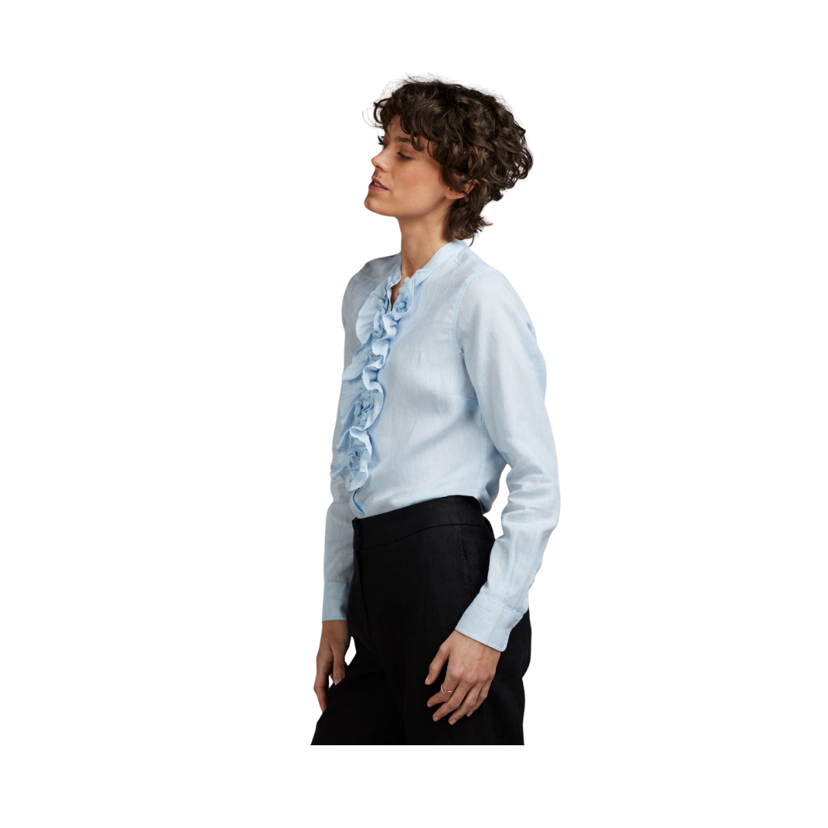 Hillary Blouse - Light Blue