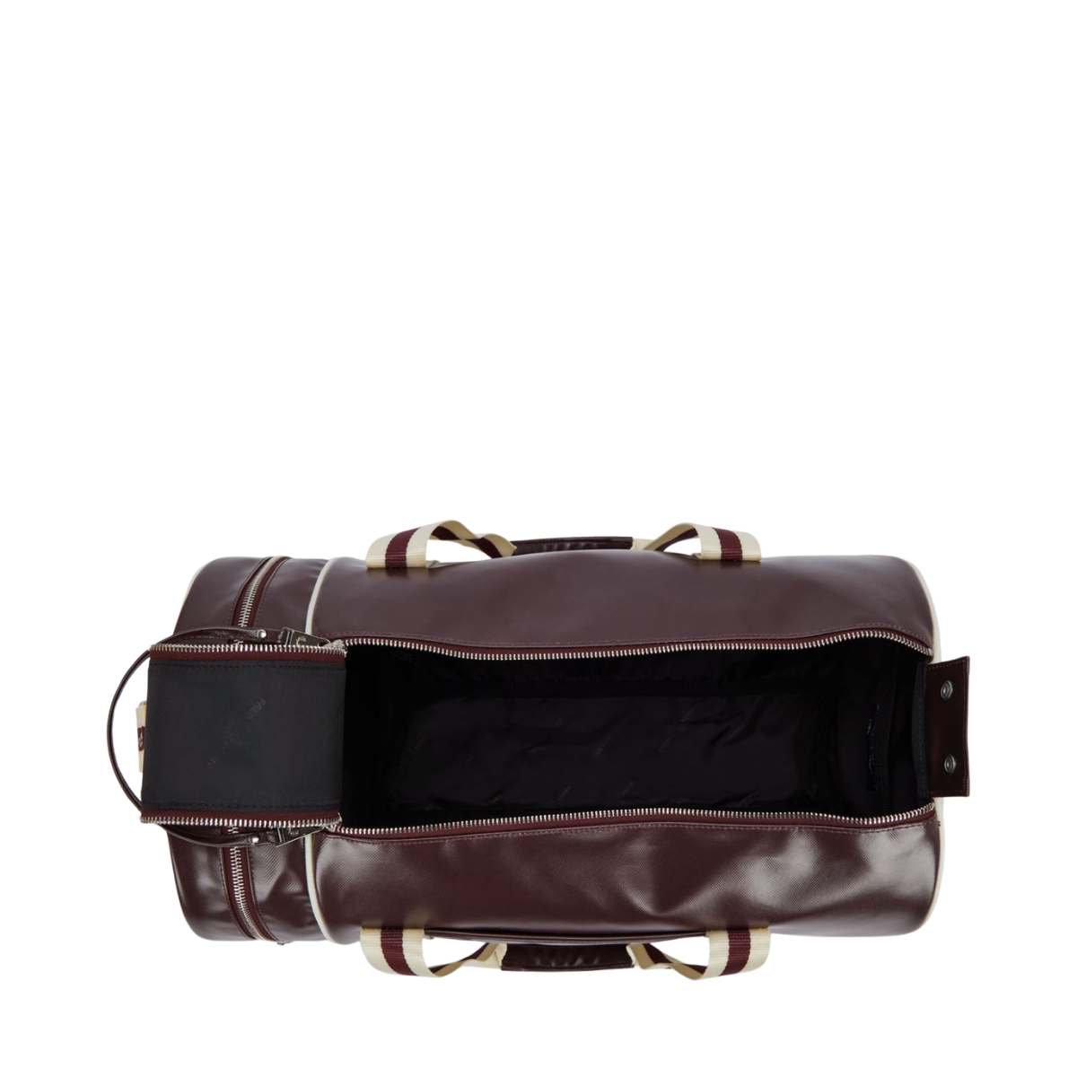 Classic Barrel Bag - Oxblood/Ecru