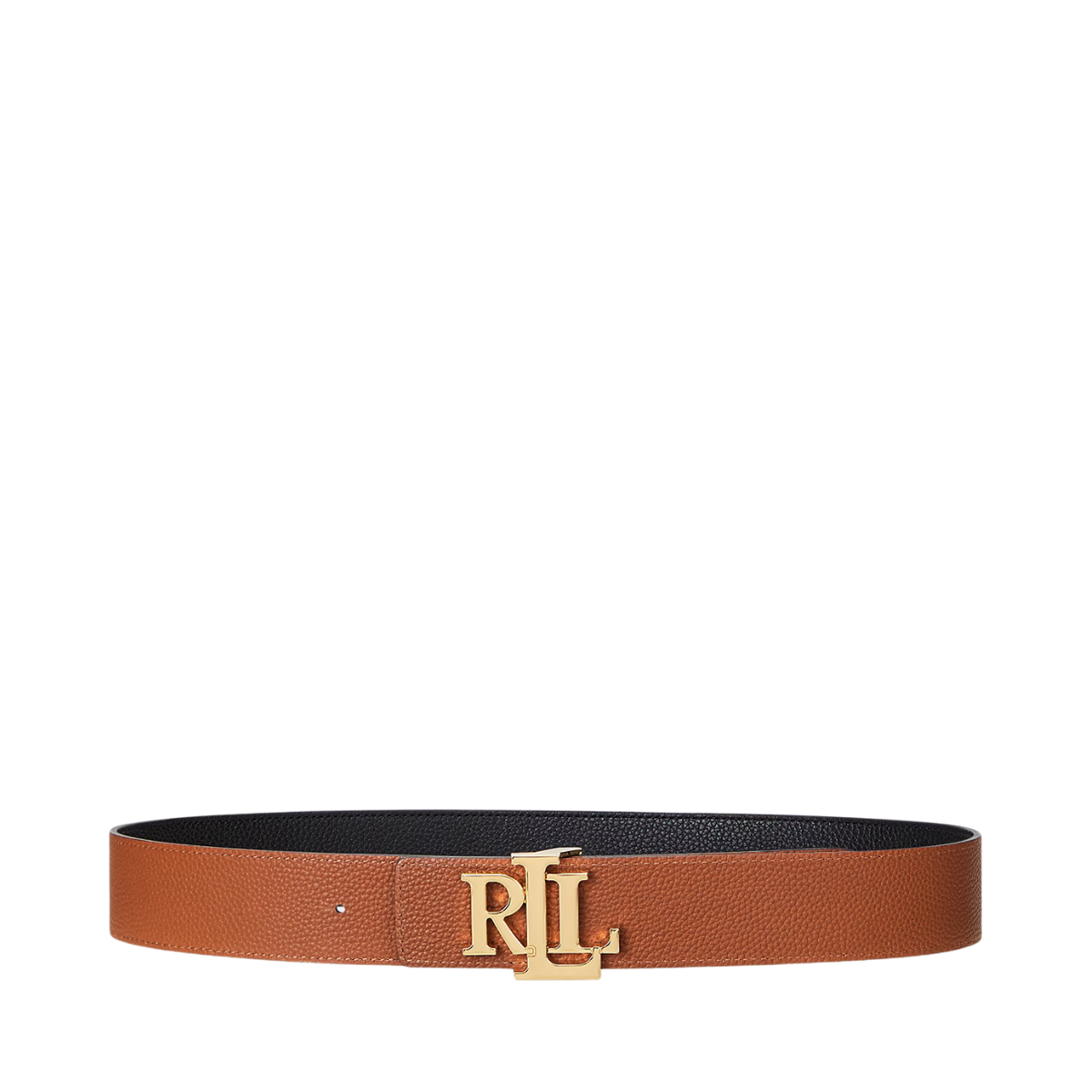 Reversed 40 Belt Wide - Black/Lauren Tan