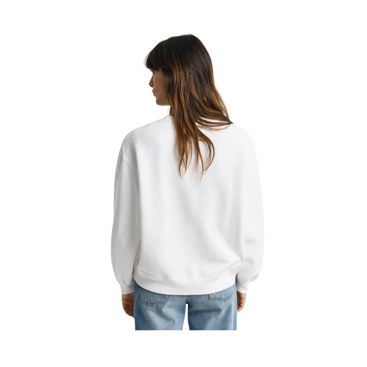 SHIELD USA C-NECK SWEAT - EGGSHELL