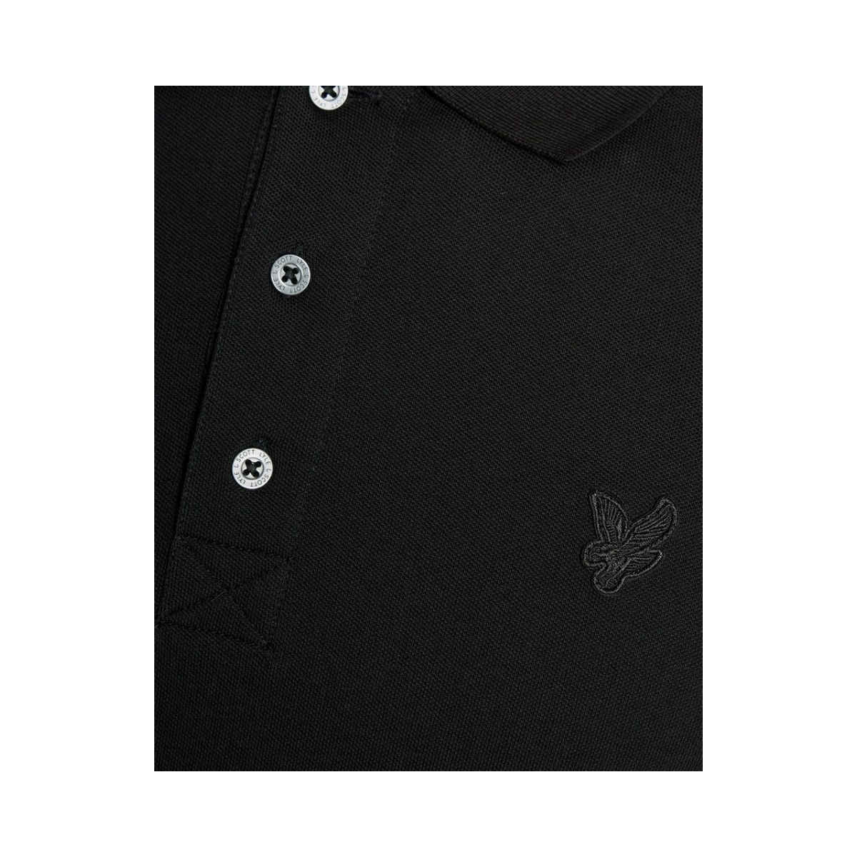 Superfine Polo Shirt - Jet Black