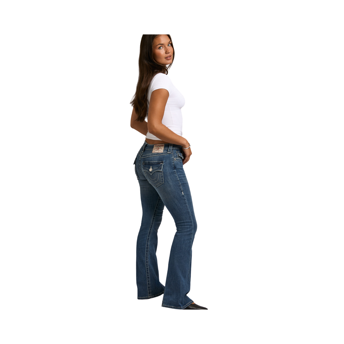 Joey Low Rise Flare Flap - IOFM Arabella