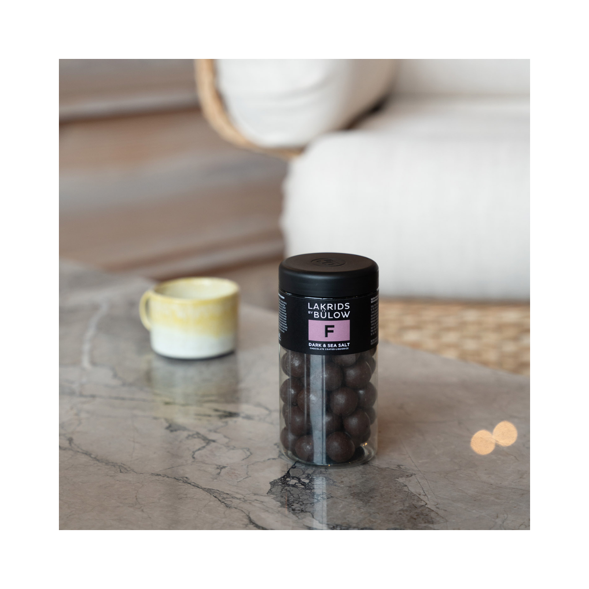Chocolate Coated Liquorice - F - Dark & Sea Salt