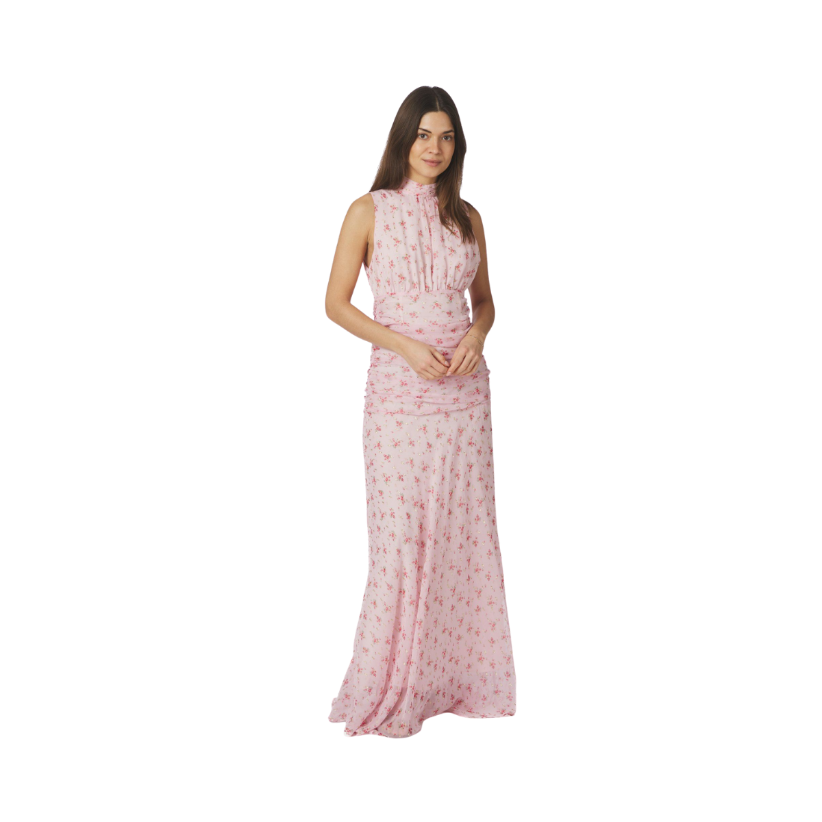 Dori Print Dress - Rose