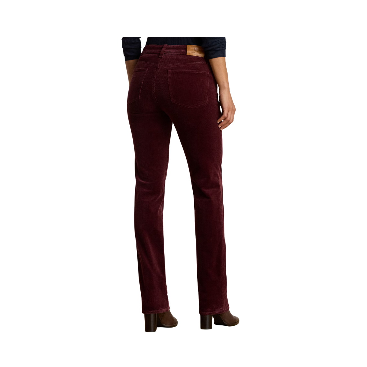 Midrise 5 Pocket - Dark Garnet