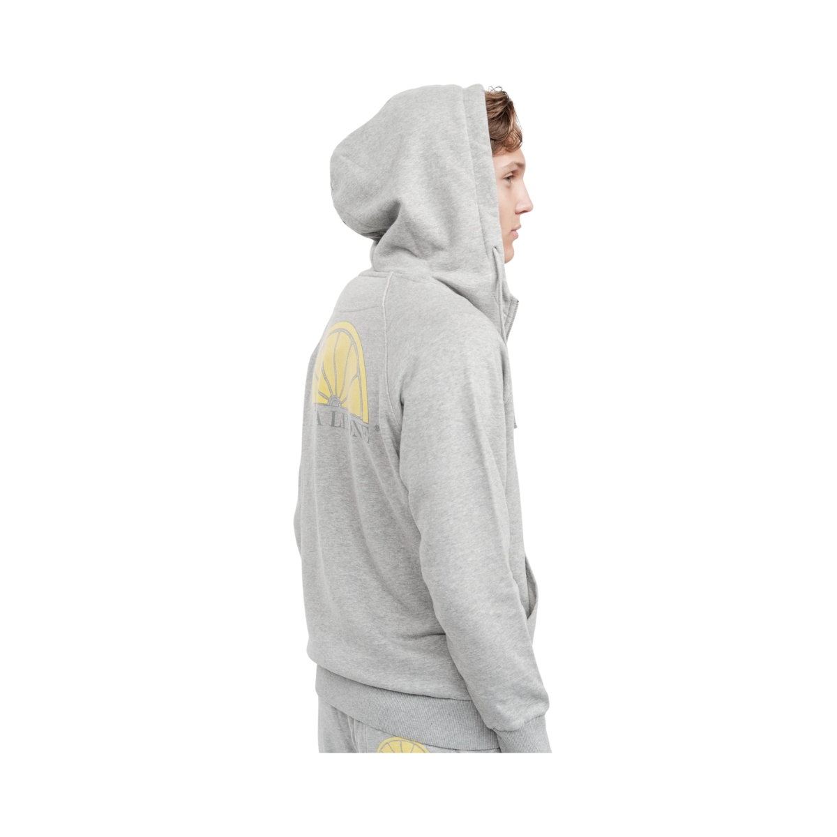 Ivy Zip Hoodie - American Grey