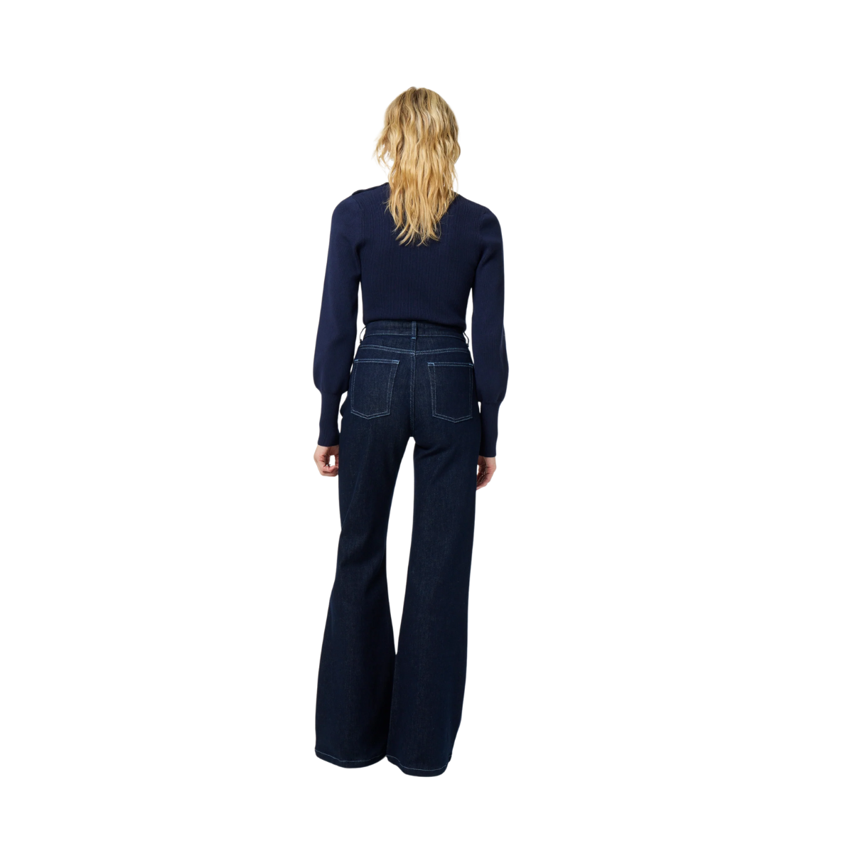 Vic Bootcut Jeans - Dark Indigo