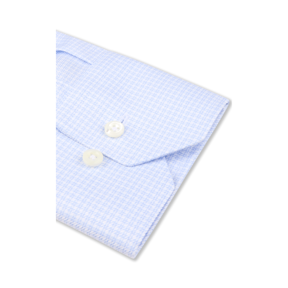 Regular C77 RM cuff - Light blue check