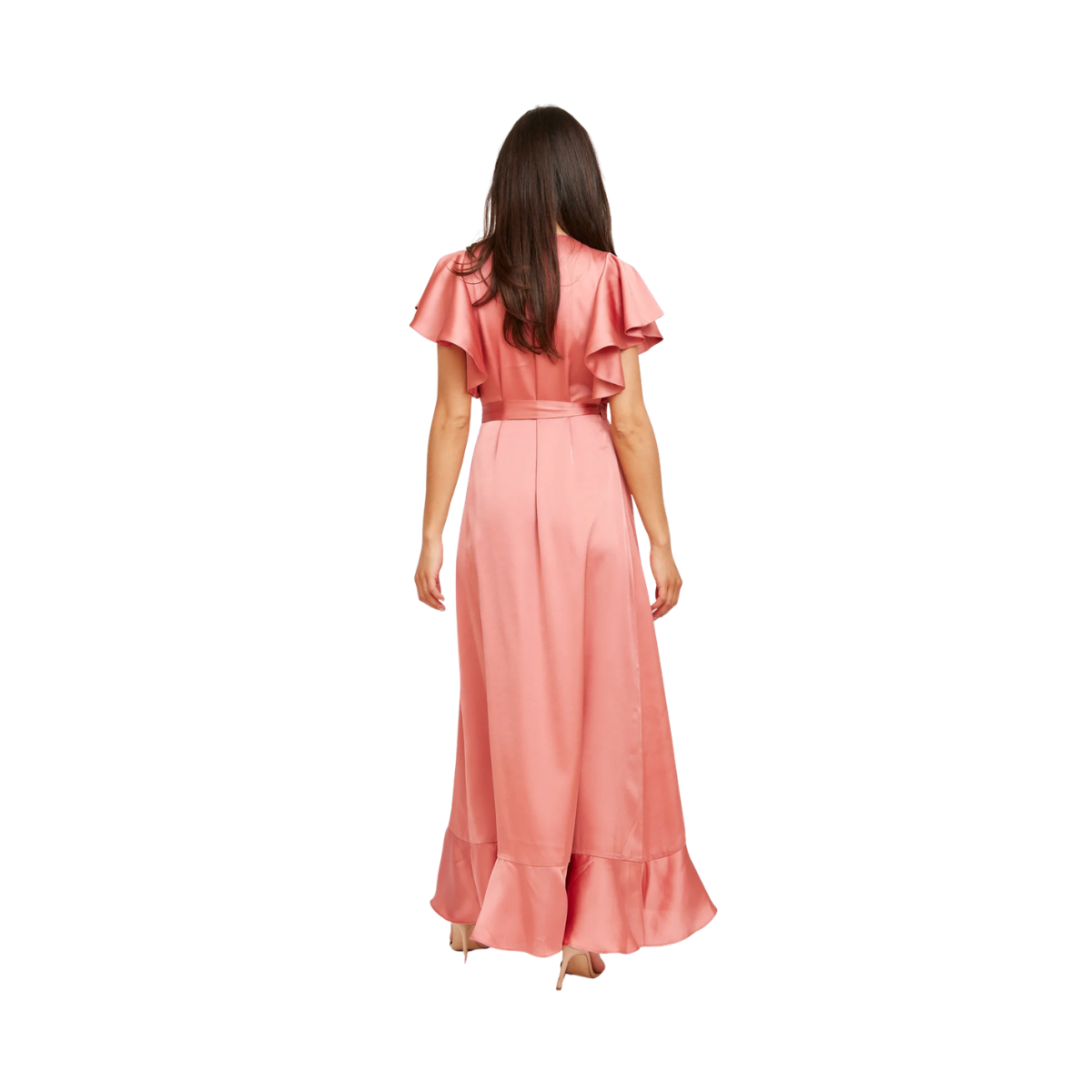 Shauni Dress - Rust Pink
