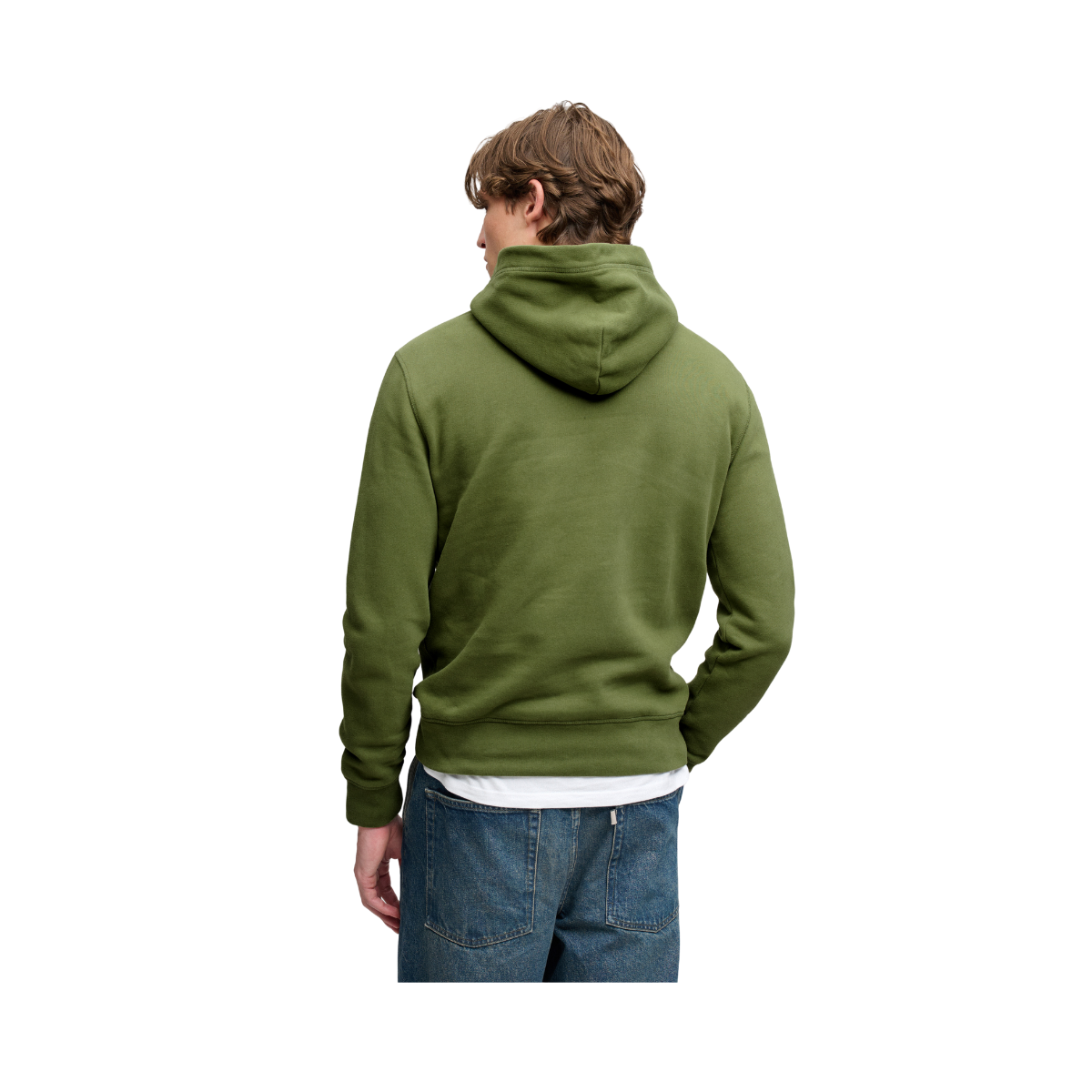Vintage Script Hood - Vintage Sage Green