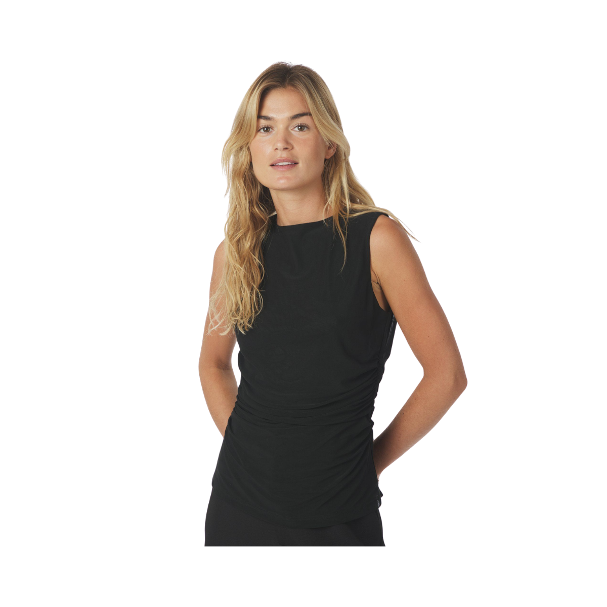 Liblana Mesh Top - Black