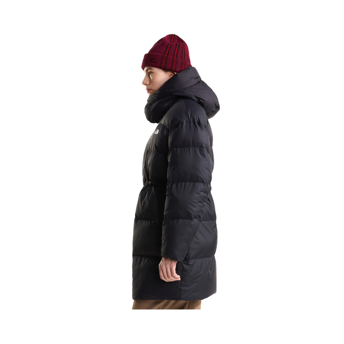 W Puffer Oversized Parka - Black